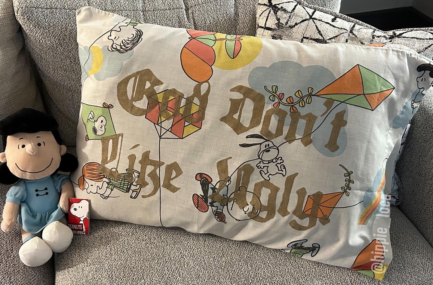 God Don’t Like Ugly Gang Pillowcase