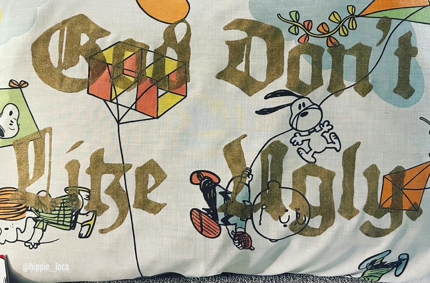 God Don’t Like Ugly Gang Pillowcase